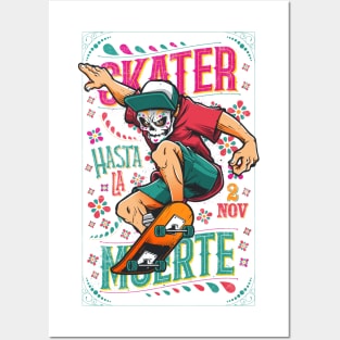 skater hasta la Muerte Posters and Art